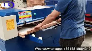 Semi-automatic plastic sheet tray containers punching machine hydraulic cutting machine  LK-30T