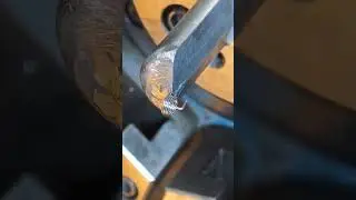 Manufacturing buckle spring bending process #craft #art #tonniartandcraft #youtubeshorts