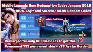 Коды активации Mobile Legends 7 января 2026 г. - Удачи! 3 карты W!nn3rzz of Starlight 10 января 2...