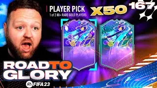 I Opened 50+ PLAYER PICKS For FANTASY FUT!!! FIFA 23 Road To Glory #167