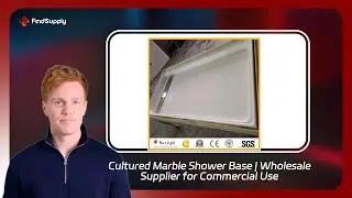Cultured Marble Shower Base | Wholesale Supplier for Commercial Use