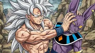 Goku surpasses the ultimate level of the gods and leaves Beerus terrified