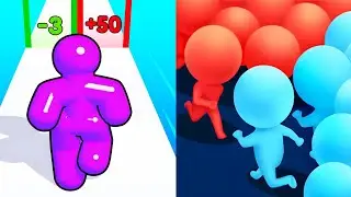 Tall Man Run vs Count Master - Satisfying Gameplay 2024 / ASMR Game