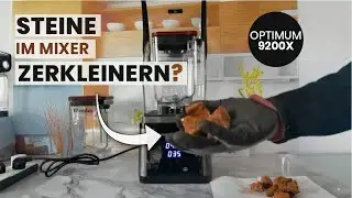 Steine im Mixer zerkleinern? 😲 Wird es der 𝐎𝐩𝐭𝐢𝐦𝐮𝐦 𝟗𝟒𝟎𝟎𝐗 Hochleistungsmixer von Froothie schaffen?