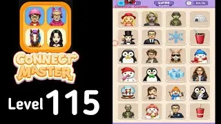 Connect Master Match Puzzle level 115 vwey hard Guide Walkthrough Solution