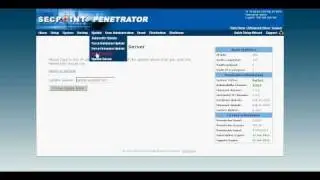 The Penetrator Vulnerability Scanning Appliance  How to force a database update