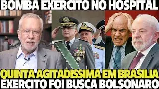 BOMBA EXERCITO NO HOSPITAL  EXERCITO FOI BUSCA BOLSONARO QUINTA AGITADISSIMA EM BRASILIA