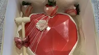 BREAKABLE CHOCOLATE HEART SURPRISE. СЮРПРИЗ ДЛЯ МОИХ СЕСТЕР НА ДЕНЬ РОЖДЕНИЕ.