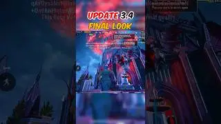UPDATE 3.4 | Final Look 🔥 #pubg #pubgmobile #bgmi #newupdate #ceitogaming