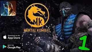 Mortal Kombat Mobile-Walktrough Gameplay-Tutorial-Batle mode 1-Part 1
