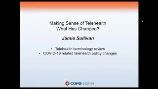 Making Sense of Telehealth and Virtual Exercise Programs (RECORDED 5-8-2020)