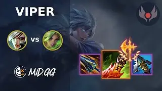 MID.GG: [ Viper ] Riven BOT vs Zeri | NA GRANDMASTER | LOL Season 2025
