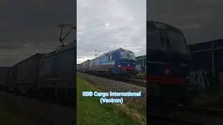 SBB Cargo Vectron mit einem G&uuml;terzug!