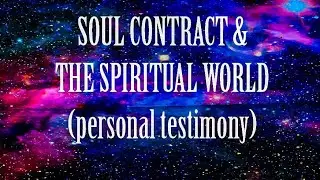 Soul Contract & the Spiritual World: Testimony of an out-of-body travel in the Higher Dimensions.