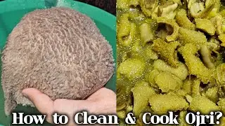 Ojri Saaf Karke Uske Smell Khatm Karne Ka Sahi Tarika | How ro Clean Goat Tripe