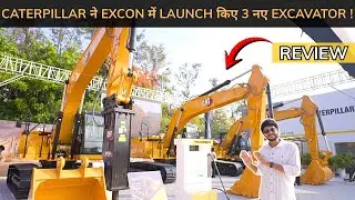 Caterpillar Launched 3 All New Excavators CAT 321, 322 & 324 | GMMCO India at EXCON 2025