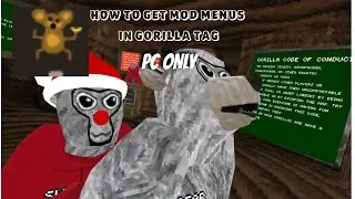 How to get mod menus in gorilla tag (2024) (WORKING I THINK) (github in desc)