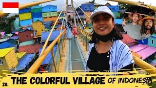 This is the Most Colorful Village in Indonesia and The Blue Football Village of Indonesia