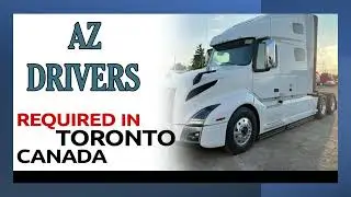 AZ  DRIVER REQUIRED IN CANADA| Driver Jobs in Toronto Canada #Torontojobs #jobsinToronto