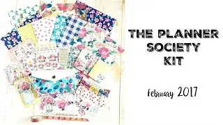 The Planner Society Kit - February 2017