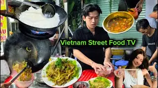 Cuong Ky Stir-Fried Noodles &ndash; Famous Saigon Street Food with Real Wok Sounds. VSF