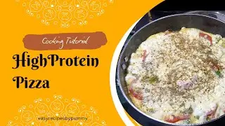 High Protein Pizza | Pizza Recipe | High Protein Recipe | Protein Rich Diet #highprotein #protein