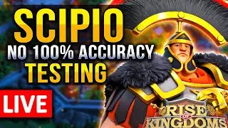 Scipio Testing 🔥 LIVE! 🔴 hey don't ask for 100% accuracy ok