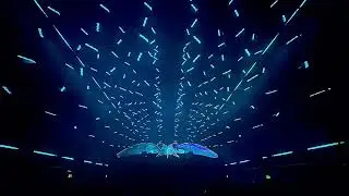 DMX Kinetic Led Square Light Winch Lifting for Nightclub Dj and Bar
