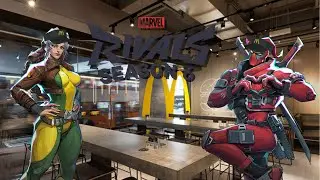 Putting in absolute WORK with rogue in Marvel Rivals.