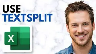 How to use Textsplit function in Excel (Easy Tutorial)