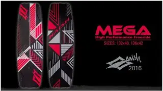 2016 Naish Mega | Twin Tip Kiteboard