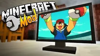 [Norsk]📺MODERNE TV I MINECRAFT!!!  |  Furniture Mod