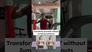 Without jumping workouts for weight loss #viralshort