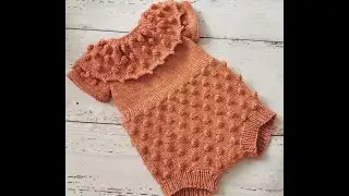 How To Knit 12-18months old romper Part I / The Oliver Set