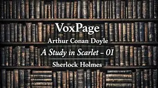 A Study in Scarlet - Part 1  Full Audiobook by Arthur Conan Doyle  Sherlock Holmes Origin Story