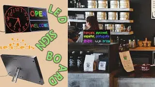 The Ultimate LED Sign Board for Your Business | 4 Must-See Features!