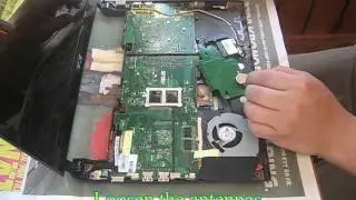 U36SD - How to open it up!