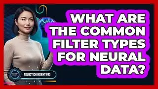 What Are The Common Filter Types For Neural Data?