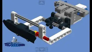 BRAZO DE CARGA CON MOTOR MEDIANO - LEGO EV3