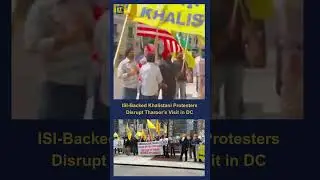 Shashi Tharoor Takes Shelter Amid Khalistani Protest in Washington DC | ISI Links Suspected #news