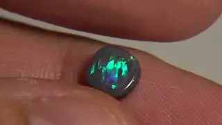 Rare Chinese Writing aka Script Pattern Natural Lightning Ridge Opal Gem