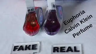 Fake vs Real Euphoria Calvin Klein Perfume
