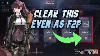 【GFL2】How to Clear MT-1-5 Flareberus Level 50! - Girls Frontline 2: Exilium