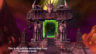 Flying From Azeroth to Outlands [Glitch] | WoW Cataclysm