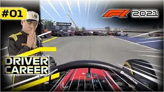 F1 2021 DRIVER CAREER MODE PART 1: I Got Hired to Drive in F2! (Bahrain GP)