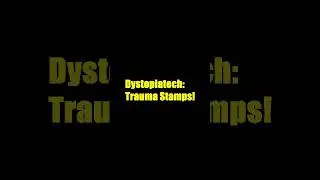 Dystopiatech: Trauma Stamps! #dystopian #parody #bodyhorror #tattoo #voiceeover #shortsfeed