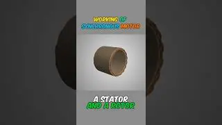 how synchronous motor work #shorts #animation #part1  #technology #engineer