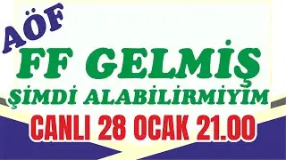 📢 AÖF Güz Dönemi FF Gelen Derslerimi Bahar Dönemi Alabilirmiyim