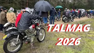 TALMAG 2026 Classic Motorcycle Trial - part 1 AJS ARIEL BSA MATCHLESS NORTON TRIUMPH etc