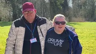 Shelley and Kevin Drum Circle Facilitators Training Experience